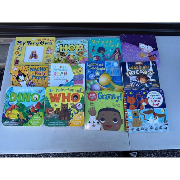12 Children's Big Board Books Exact Titles Pictured Very Good Condition (A) - Picture 8 of 8